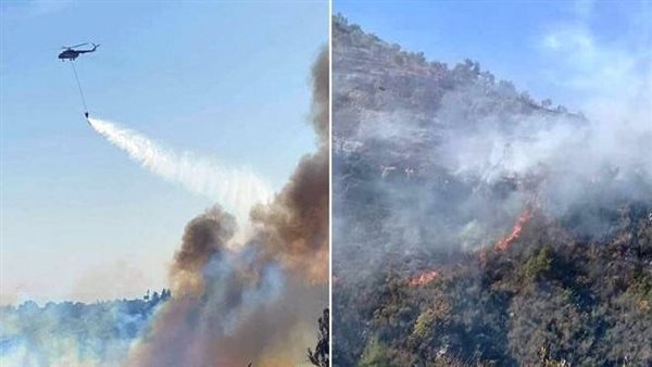 حرائق في سوريا