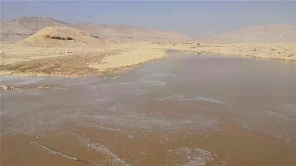 آثار السيول بدار