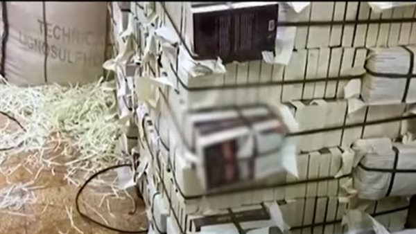 جانب من المضبوطات