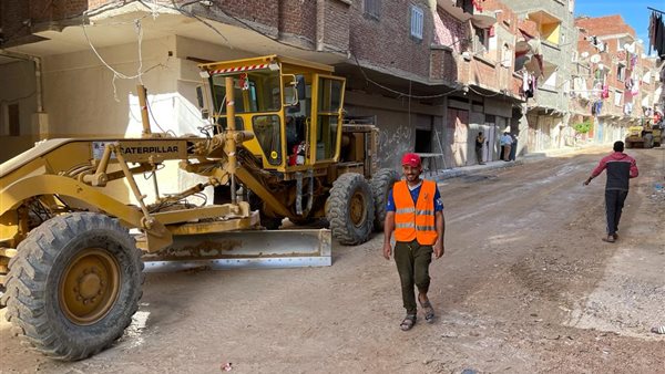 رصف شوارع بالإسكندرية