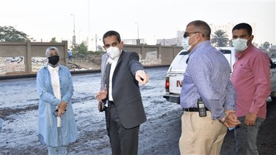 محافظ الغربية يتابع أعمال الرصف بشوارع المحلة للاطمئنان على معدلات الإنجاز | صور
