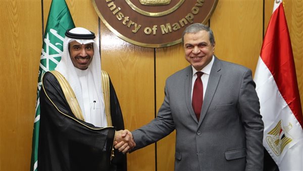 سعفان مع نظيره السعودي