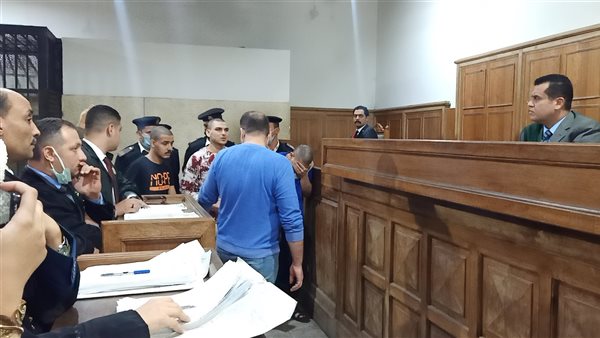 هيئة المحكمة أثناء