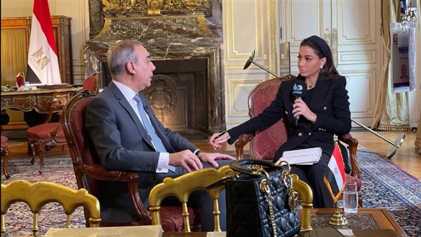 بسمة وهبة والسفير