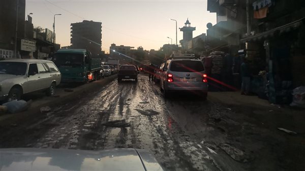 استمرار تراكمات المياه