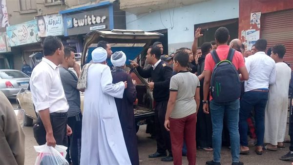 حادث تصادم سيارتين