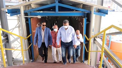 رئيس مدينة الصالحية يتفقد منظومة الصرف الصناعي للتأكد من مطابقتها للمواصفات