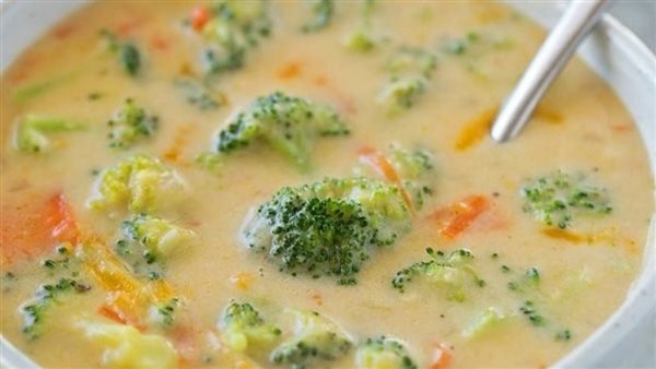شوربة البروكلي 