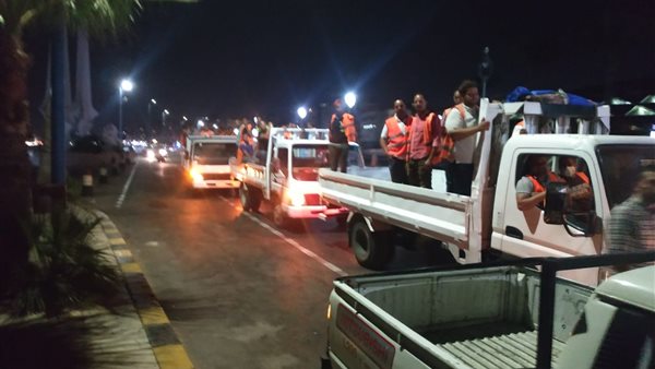 إزالة تعديات كورنيش