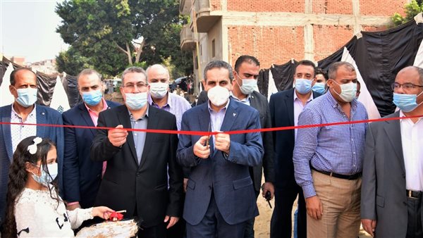 محافظ الغربية يفتتح