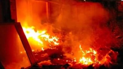 السيطرة على حريق في مستشفى بشبيش بالمحلة | صور 