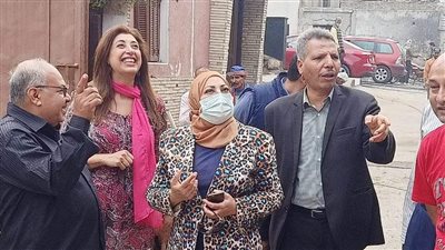 نائبة محافظ القاهرة توجه بدهان العقارات بطول شارع بيرم التونسي