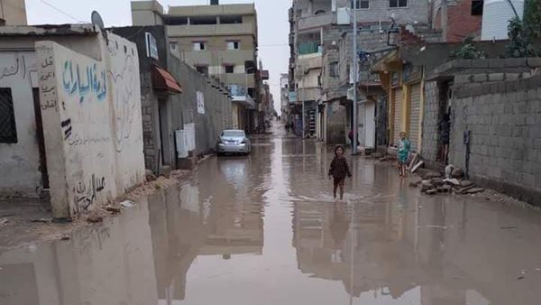 تراكم مياه الأمطار