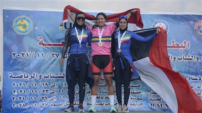 ذهبيتان وفضية وبرونزية لمصر في اليوم الخامس للبطولة العربية لدراجات الطريق