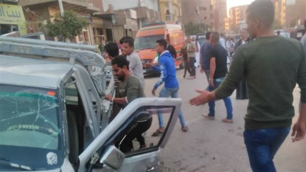 حادث سيارة بأسيوط