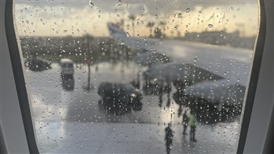 وسط تساقط الأمطار.. الأمير تشارلز وزوجته يودعان الإسكندرية بعد رحلتهما لمصر | فيديو