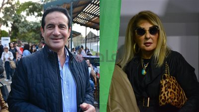 نادية الجندي ومحمد ثروت يدليان بأصواتهما في انتخابات نادي الجزيرة | صور وفيديو