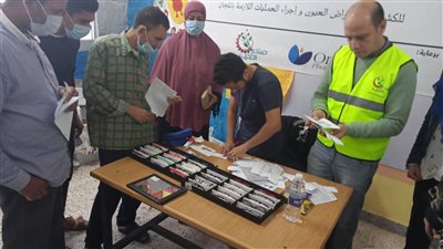 الكشف على 720 حالة بقافلة طبية في مسجد وصيف ضمن حياة كريمة بزفتى