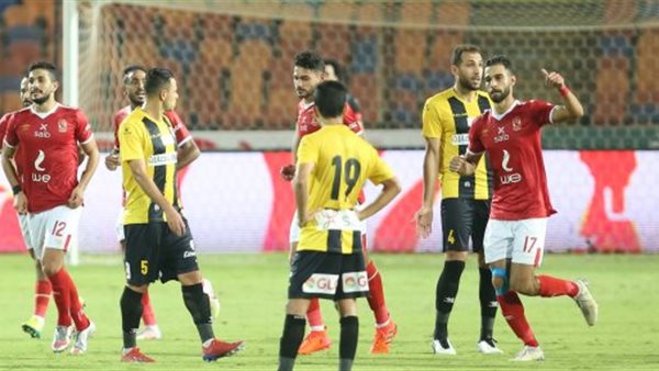 مباراة الأهلي والمقاولون