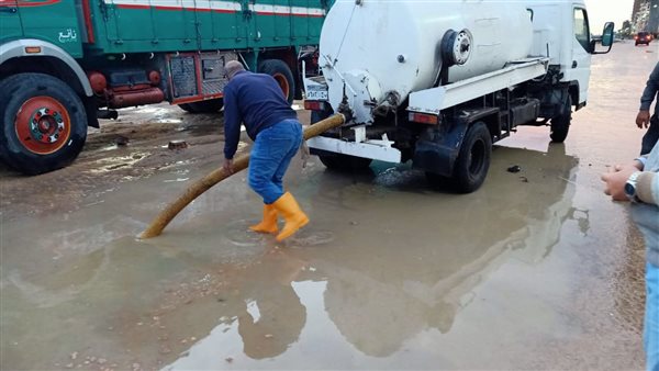 أمطار غزيرة بمحافظة