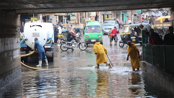 أمطار في شبين الكوم