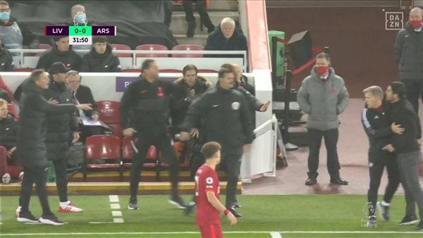 مشادة أرتيتا وكلوب