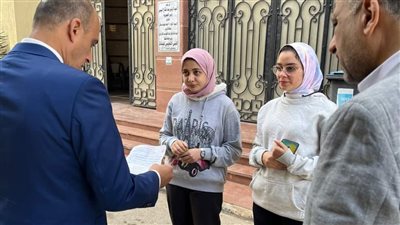 عميد تربية رياضية يتابع تنفيذ القرارات بمنع دخول غير متلقي اللقاح جامعة طنطا