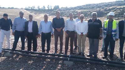 البيئة تسلم خلية دفن جديدة للمدفن الصحي في أبو داوود بالمنوفية 