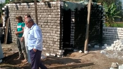 إزالة 68 حالة تعدٍ بالبناء على أراضي الدولة بالمنيا