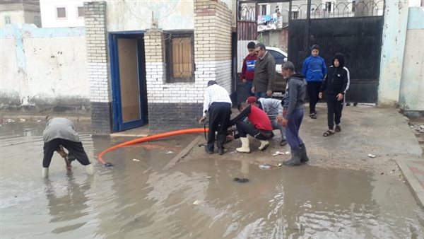 كسح مياه الأمطار