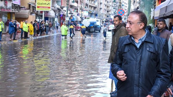 غرق شارع خالد بن