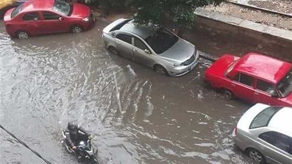 مياه الأمطار في الإسكندرية