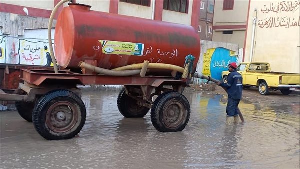 كسح مياه الأمطار