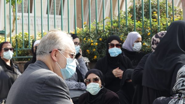 من جنازة سهير البابلي