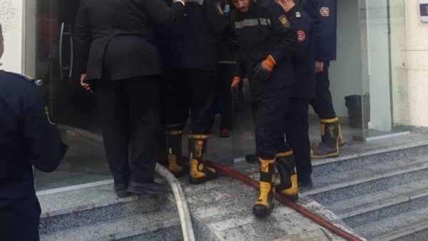 من حريق مستشفى خاص