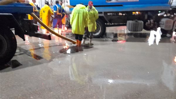 شفط مياه الأمطار