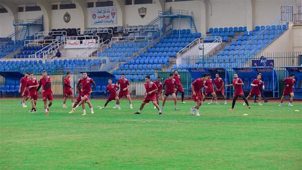 جانب من تدريبات الاهلي