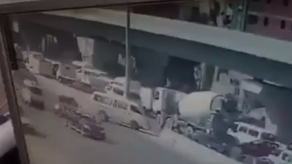 حادث تصادم بسبب السير