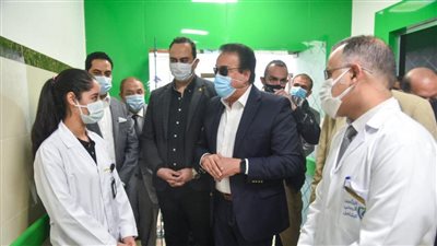 خالد عبدالغفار يتابع جاهزية المستشفيات لفعاليات افتتاح طريق الكباش الجديد