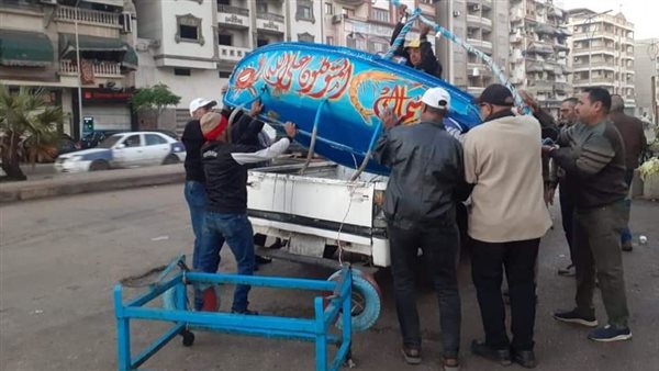 حملة إزالة الإشغالات 