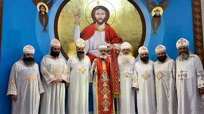 افتتاح كاتدرائية مار مينا والبابا كيرلس بمدينة العاشر من رمضان