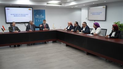 الرقابة الصحية تجتمع بأمانة المراكز الطبية لبحث سبل التعاون