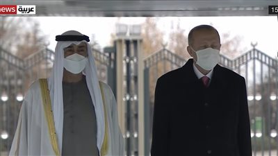 أردوغان يستقبل محمد بن زايد في زيارته الأولى لتركيا منذ 10 سنوات