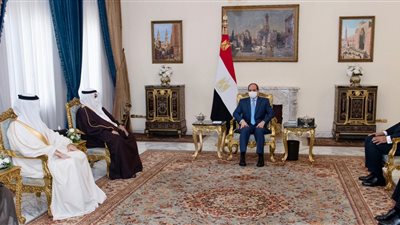 السيسي ومستشار البحرين يبحثان عقد اللجنة المشتركة بين البلدين في الربع الأول من 2022 