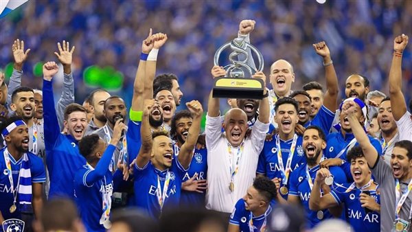 لاعبو الهلال السعودي