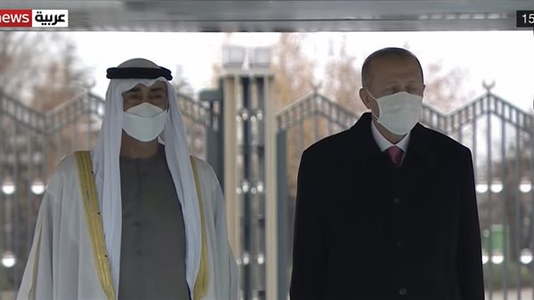 محمد بن زايد وأردوغان