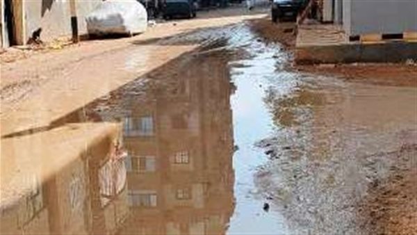 انفجار خط مياه بالشرقية