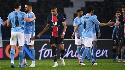 التشكيل الرسمي لـ مباراة مانشستر سيتي وباريس سان جيرمان بدوري أبطال أوروبا