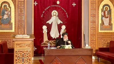 البابا تواضروس الثاني يلقي الدرس الثالث عشر من دروس الحكمة 