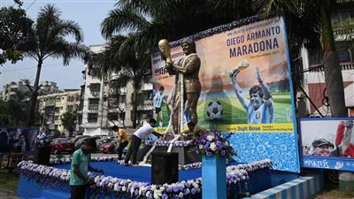 إنشاء نصب تذكاري لإحياء ذكرى رحيل مارادونا